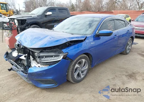 2020 Honda Insight Ex from USA, damaged, VIN 19XZE4F52LE011967